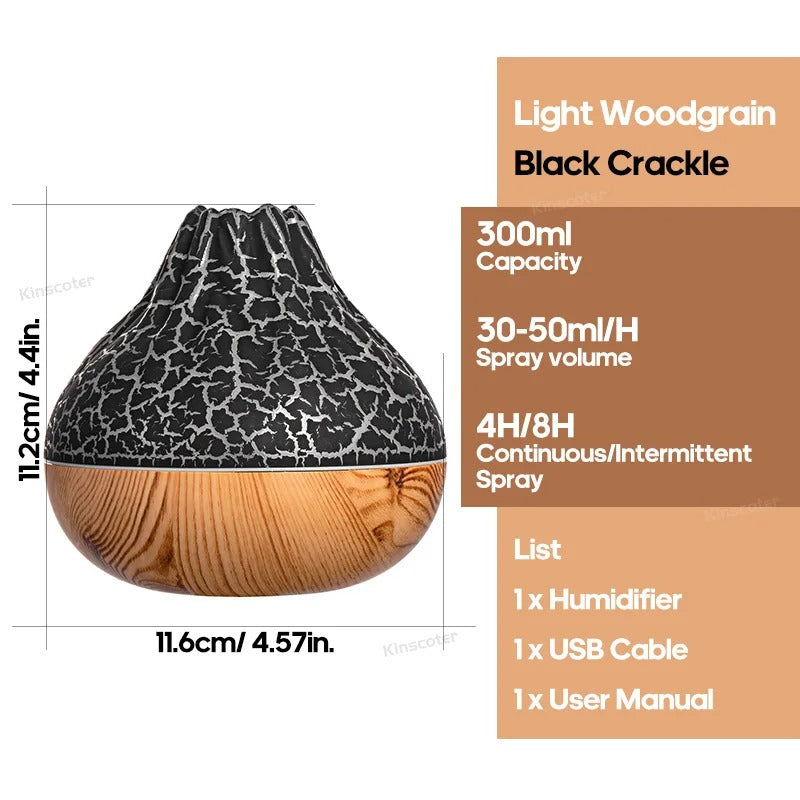 DuHauss™ Volcanic Glow Mist (Humidifier)