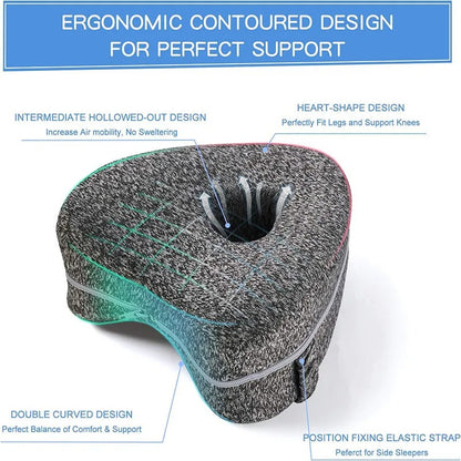 DuHauss™ D.R.E.A.M. Ergonomic Knee Support Pillow